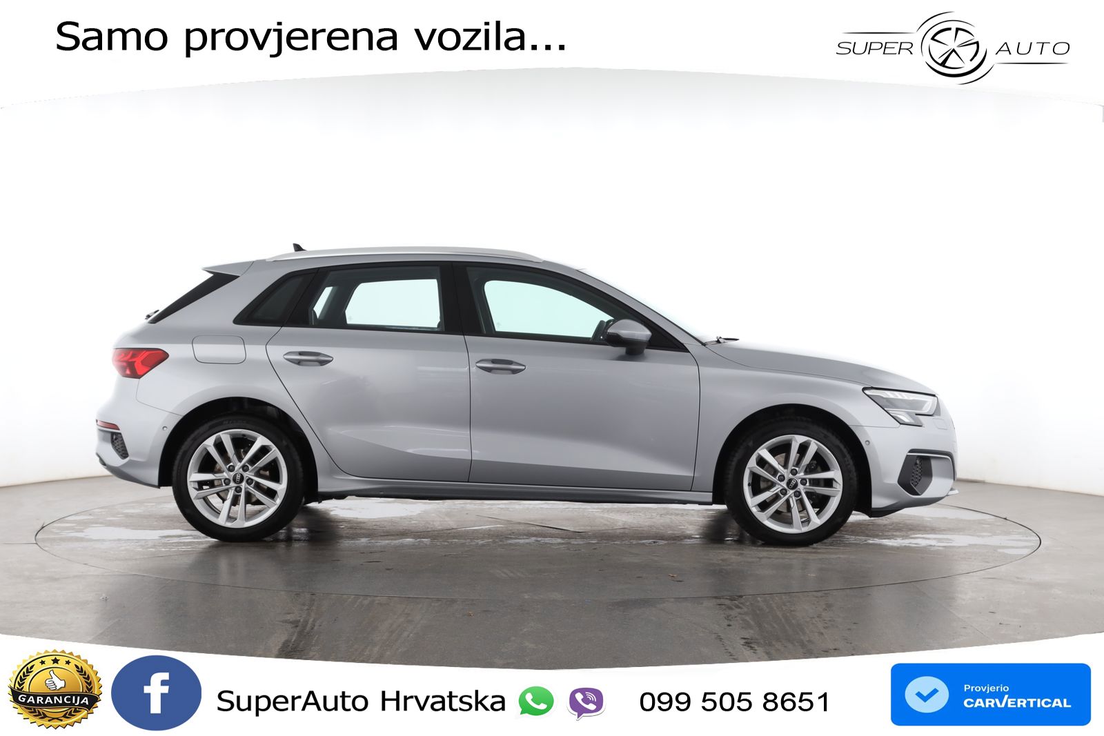 Audi A3 30 TDI (116 KS) LED+GR SJED+ACC