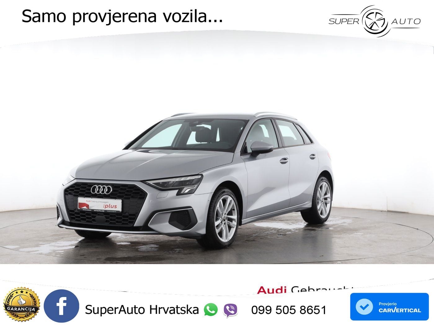 Audi A3 30 TDI (116 KS) LED+GR SJED+ACC