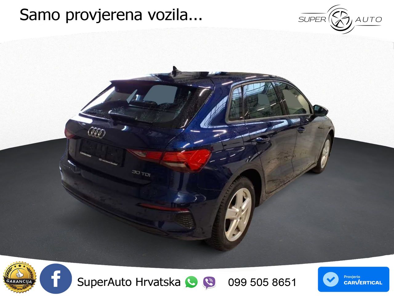 Audi A3 30 TDI (116 KS)