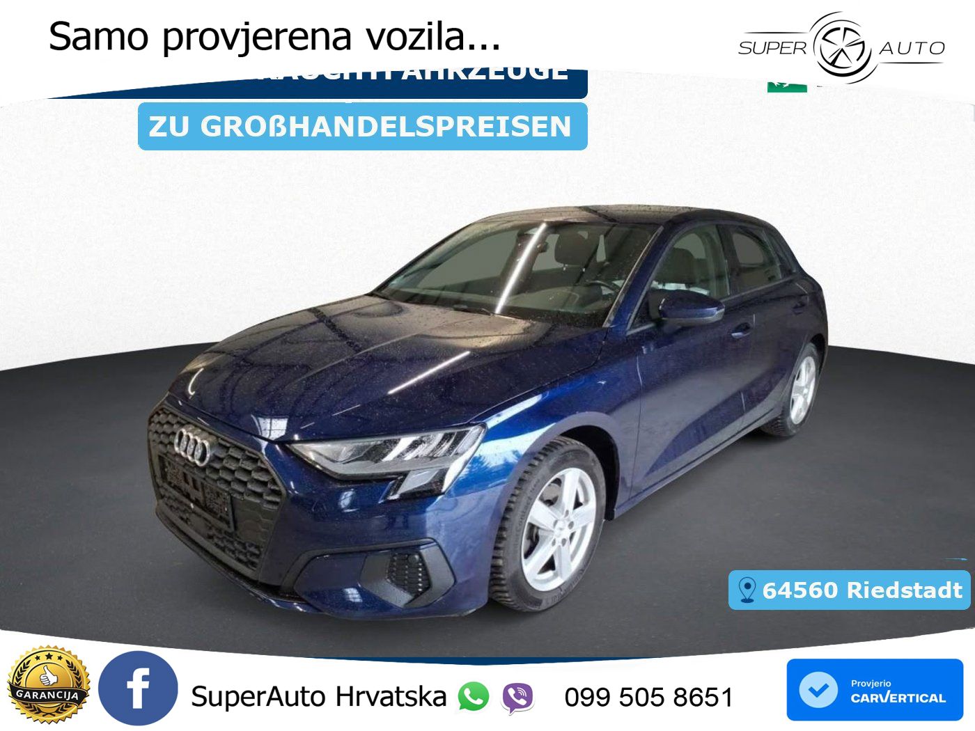 Audi A3 30 TDI (116 KS)