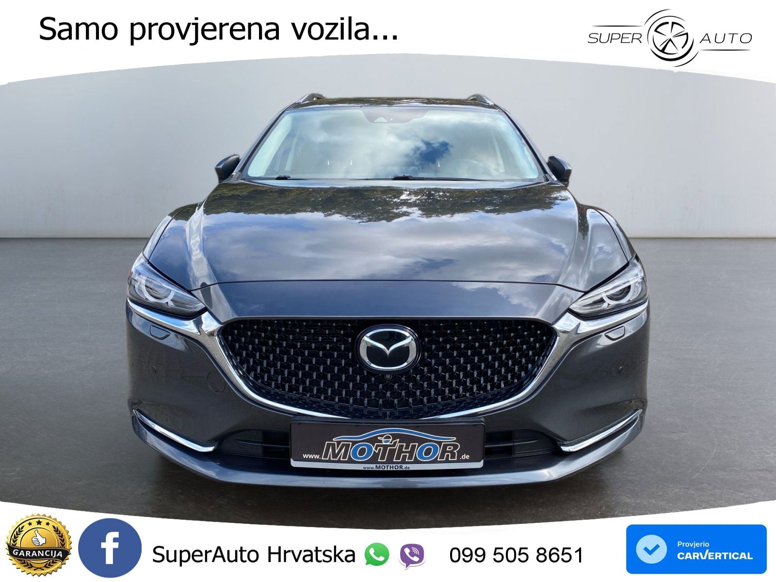 Mazda 6 Sport Combi 2.2 SKYACTIV-D (184 KS) SKYACTIV-Drive MATRIX+GR SJED+KAM
