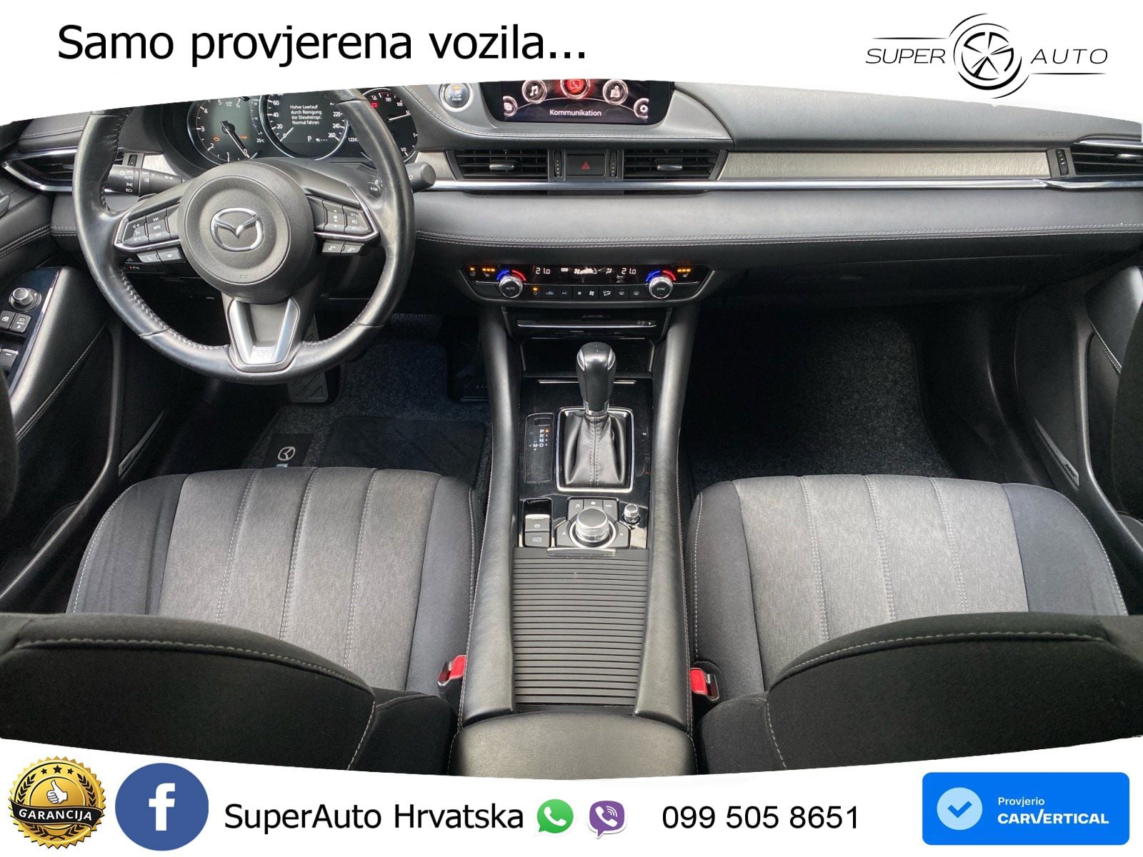 Mazda 6 Sport Combi 2.2 SKYACTIV-D (184 KS) SKYACTIV-Drive MATRIX+GR SJED+KAM