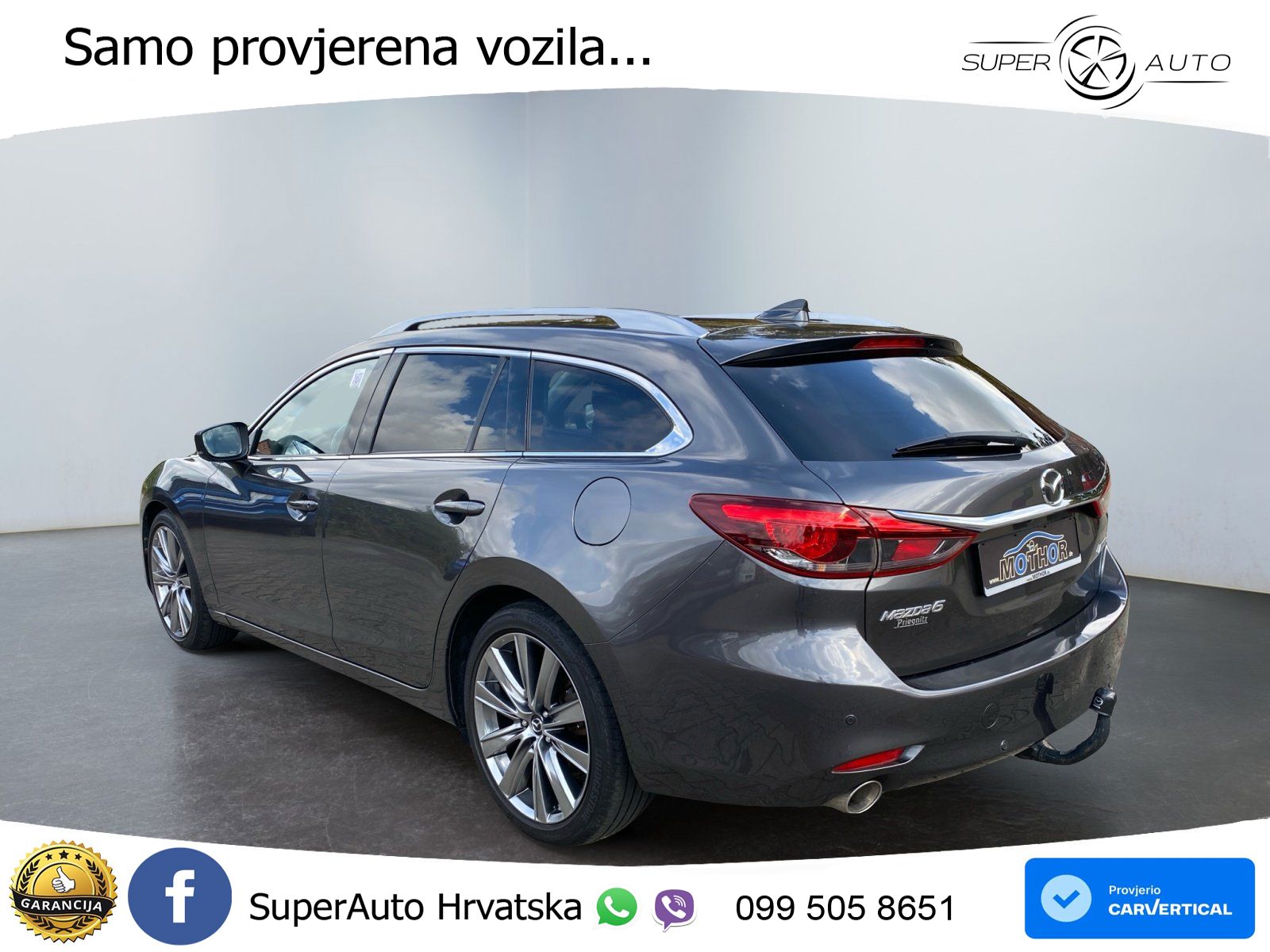 Mazda 6 Sport Combi 2.2 SKYACTIV-D (184 KS) SKYACTIV-Drive MATRIX+GR SJED+KAM