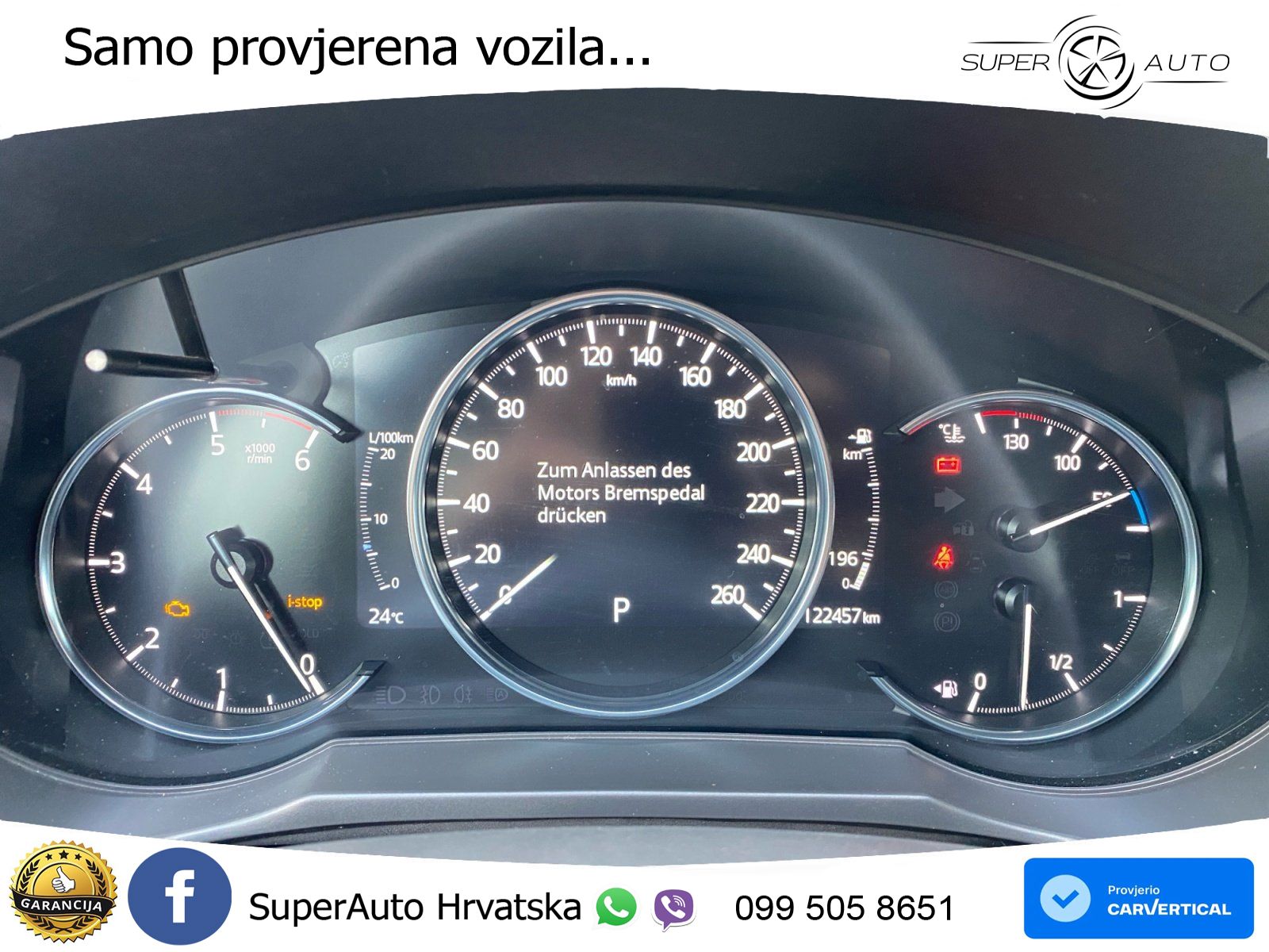 Mazda 6 Sport Combi 2.2 SKYACTIV-D (184 KS) SKYACTIV-Drive MATRIX+GR SJED+KAM