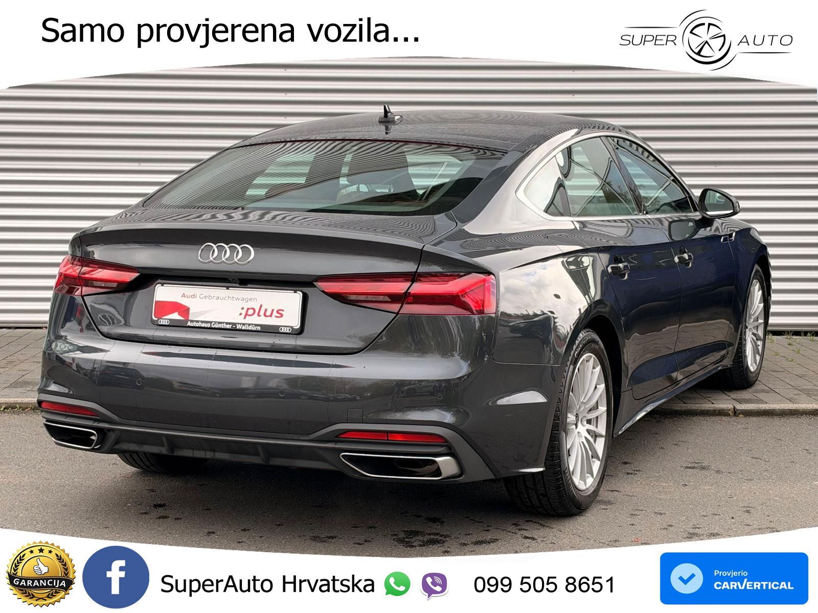 Audi A5 Sportback 35 TFSI (150 KS) S tronic