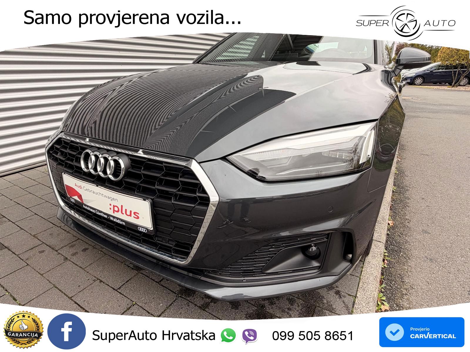 Audi A5 Sportback 35 TFSI (150 KS) S tronic