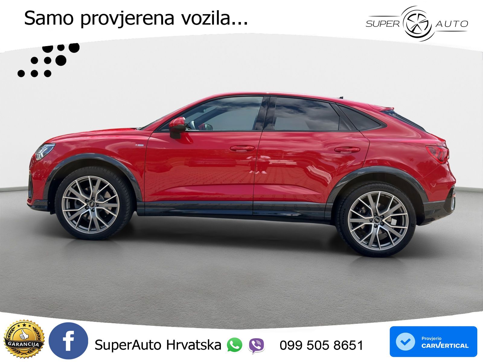 Audi Q3 II Sportback 45 TFSI (245 KS) quattro S tronic S line MATRIX+GR SJED+KAM