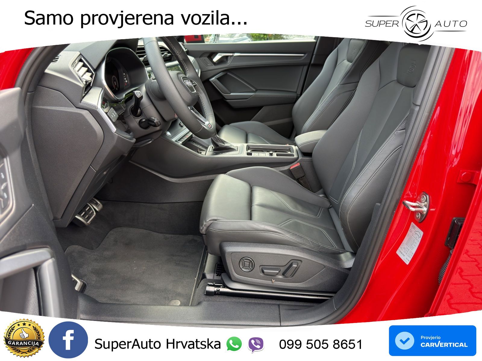 Audi Q3 II Sportback 45 TFSI (245 KS) quattro S tronic S line MATRIX+GR SJED+KAM