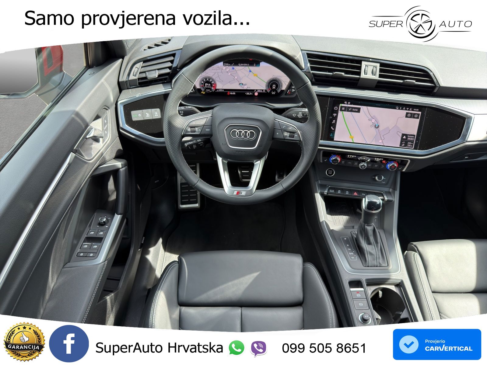 Audi Q3 II Sportback 45 TFSI (245 KS) quattro S tronic S line MATRIX+GR SJED+KAM