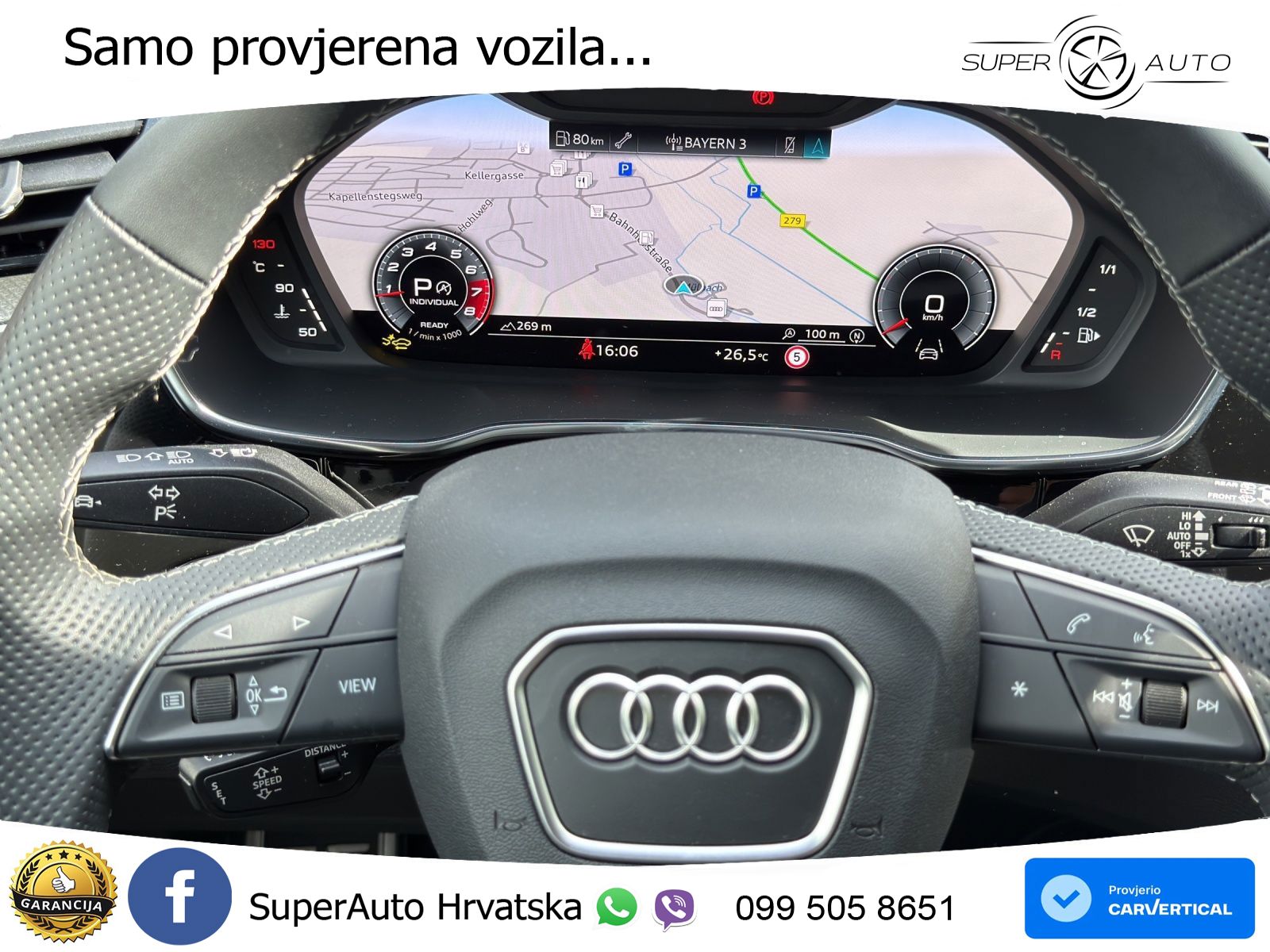 Audi Q3 II Sportback 45 TFSI (245 KS) quattro S tronic S line MATRIX+GR SJED+KAM