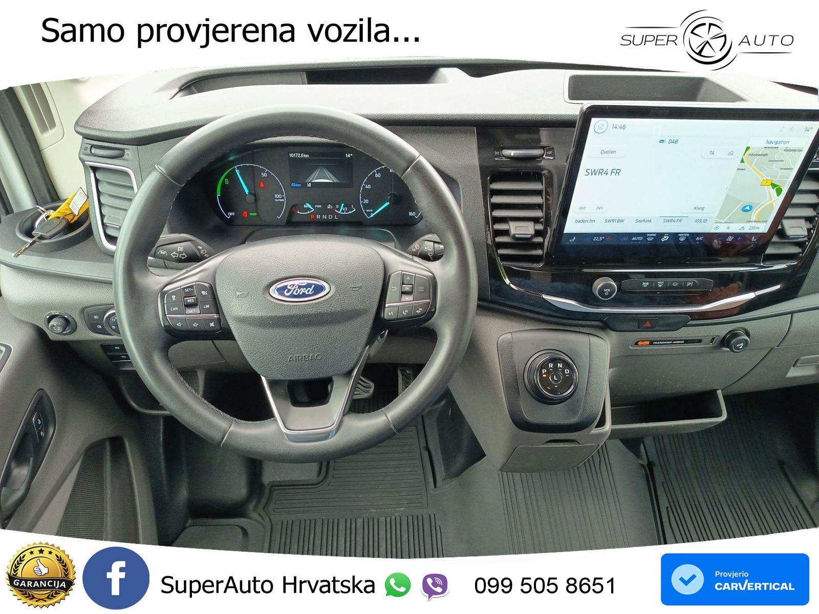 Ford E-Transit Kastenwagen 350 L2H2 68kWh Lkw HA Tren 184 KS