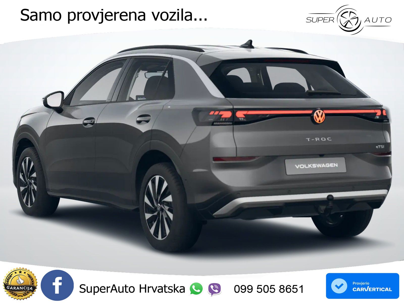 Volkswagen T-Roc 1.5 eTSI (116 KS)  DSG LED+GR SJED+ACC
