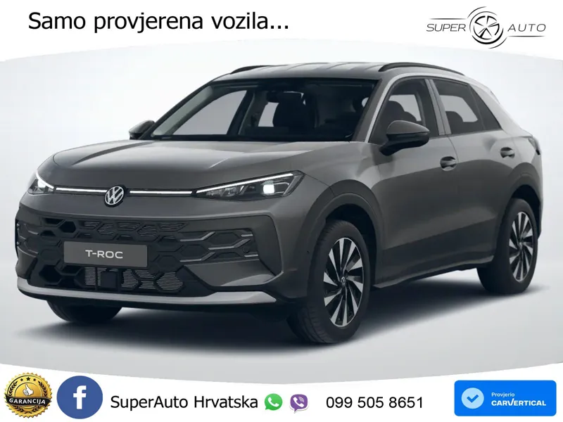 Volkswagen T-Roc 1.5 eTSI (116 KS)  DSG LED+GR SJED+ACC