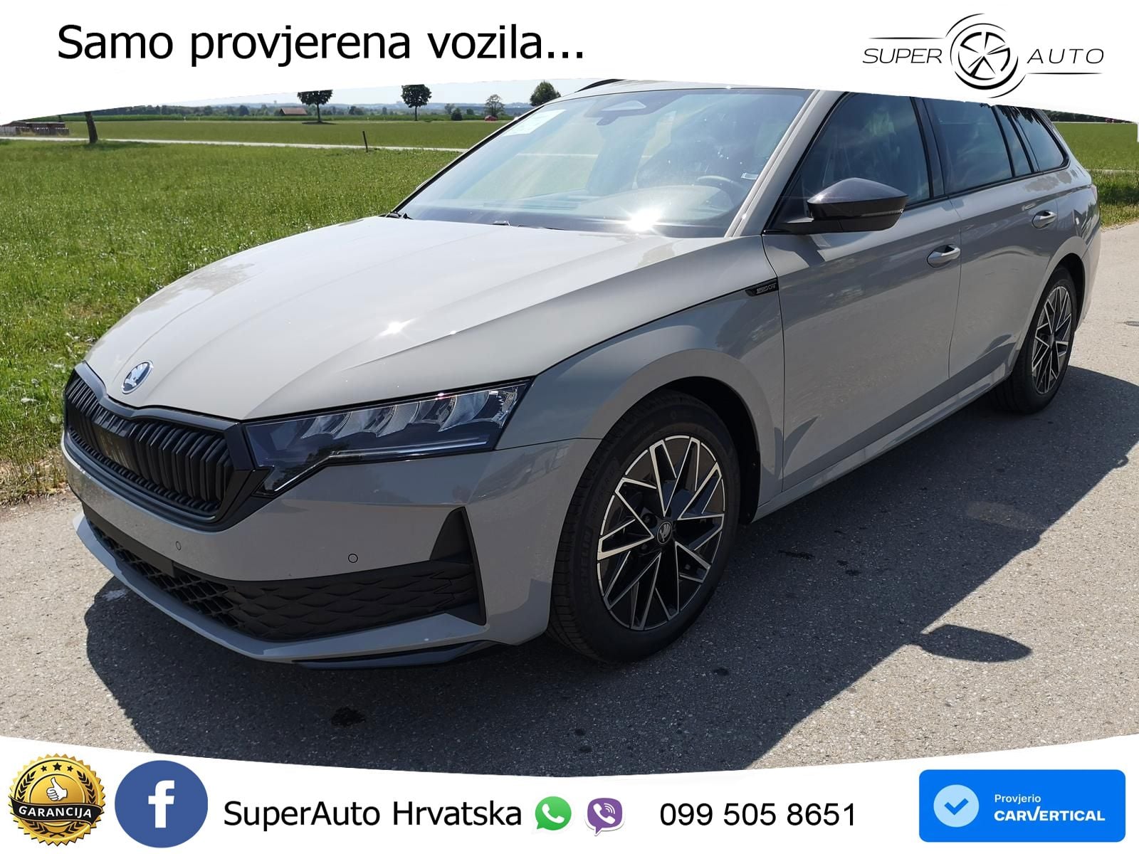 Škoda Octavia Combi 2.0 TDI (150 KS) DSG SportLine LED+GR SJED+ACC