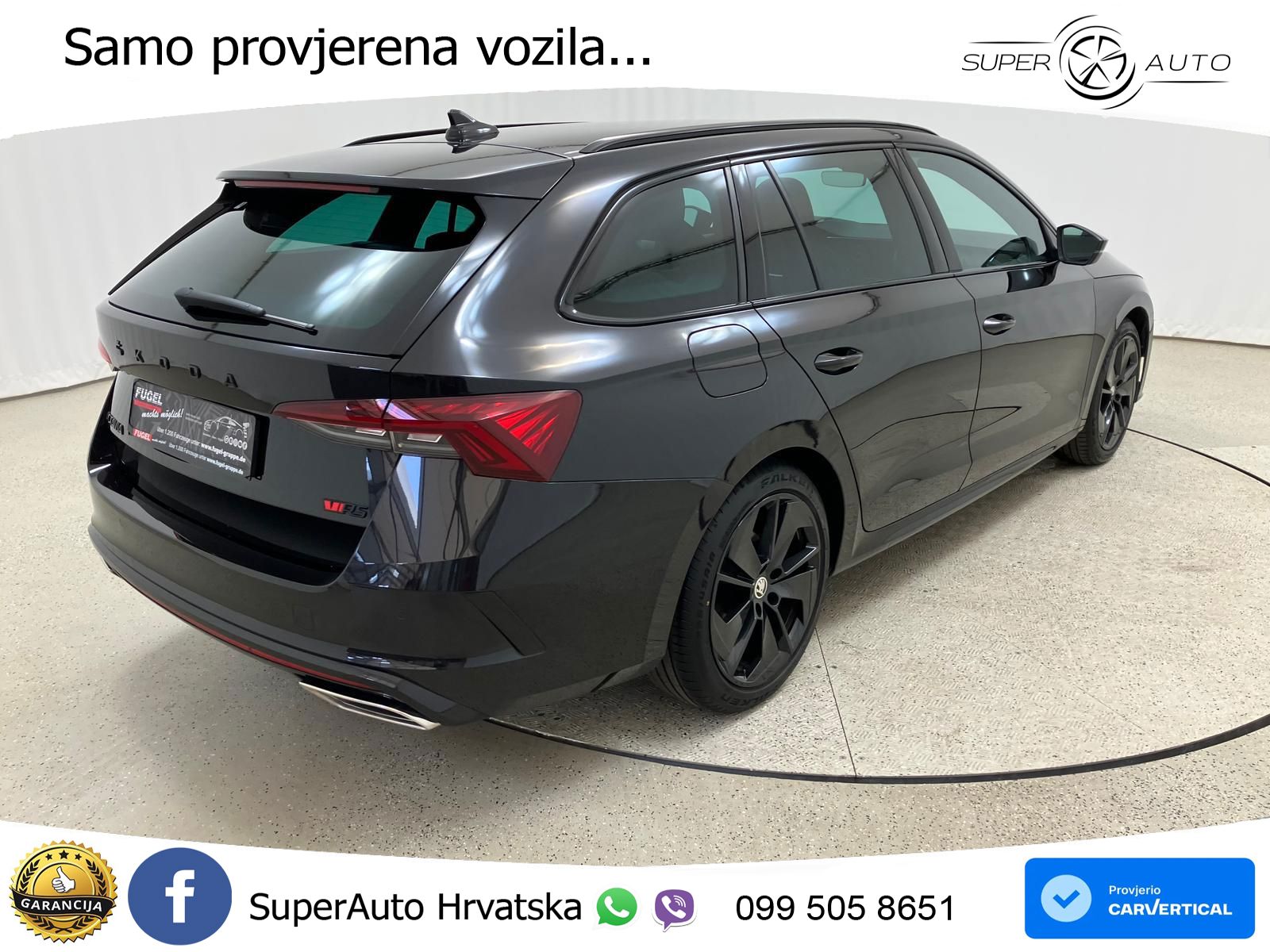 Škoda Octavia Combi RS 2.0 TDI (200 KS) DSG LED+GR SJED+ACC