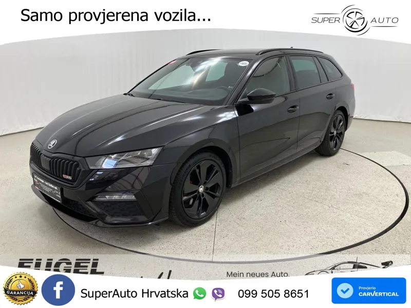 Škoda Octavia Combi RS 2.0 TDI (200 KS) DSG LED+GR SJED+ACC