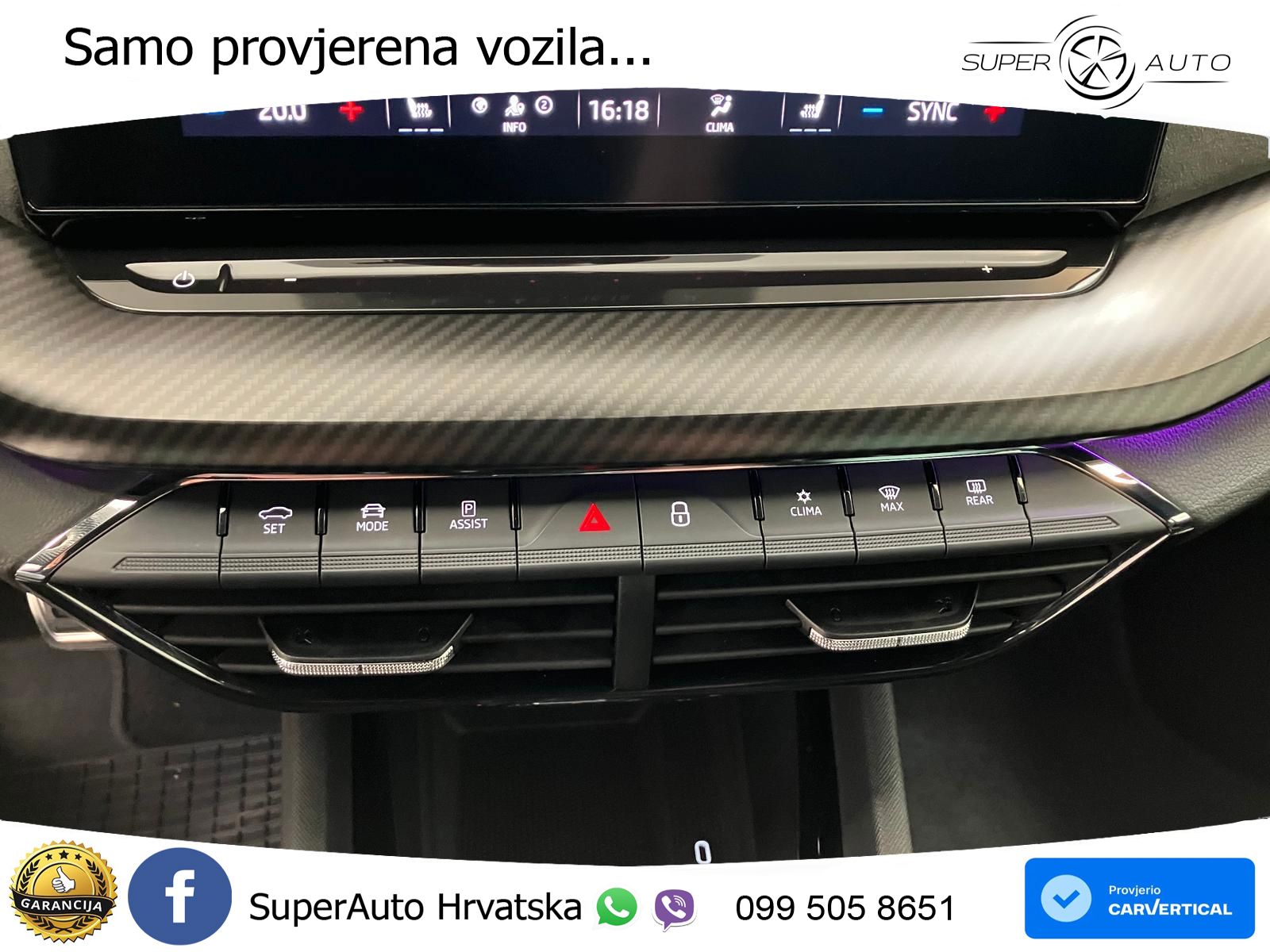 Škoda Octavia Combi RS 2.0 TDI (200 KS) DSG LED+GR SJED+ACC