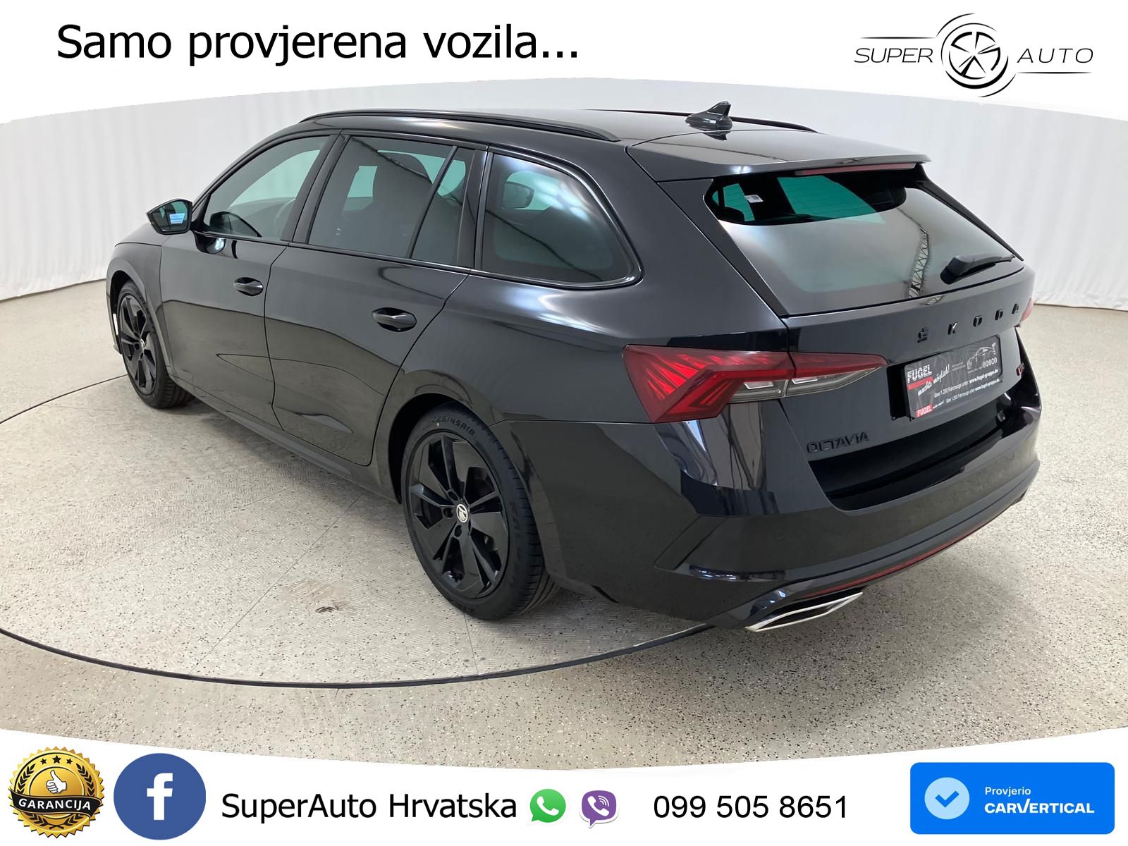 Škoda Octavia Combi RS 2.0 TDI (200 KS) DSG LED+GR SJED+ACC