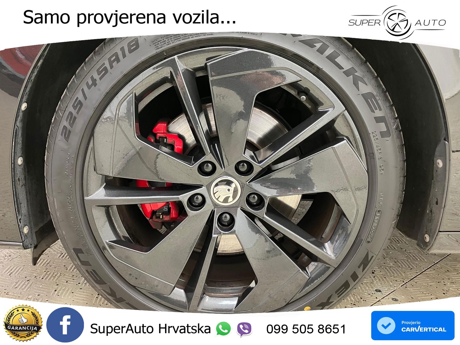 Škoda Octavia Combi RS 2.0 TDI (200 KS) DSG LED+GR SJED+ACC