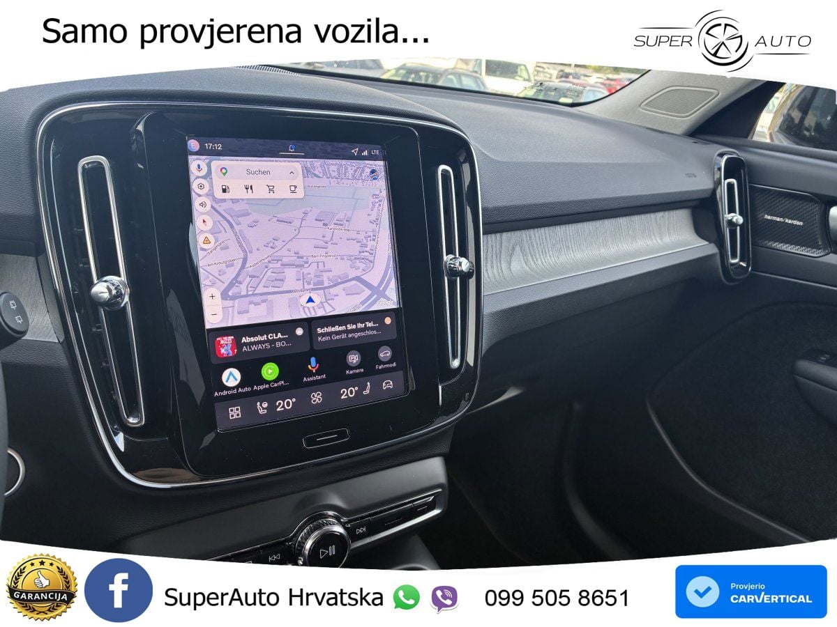 Volvo XC40 2.0 B3 163 KS Automatic LED+GR SJED+ACC