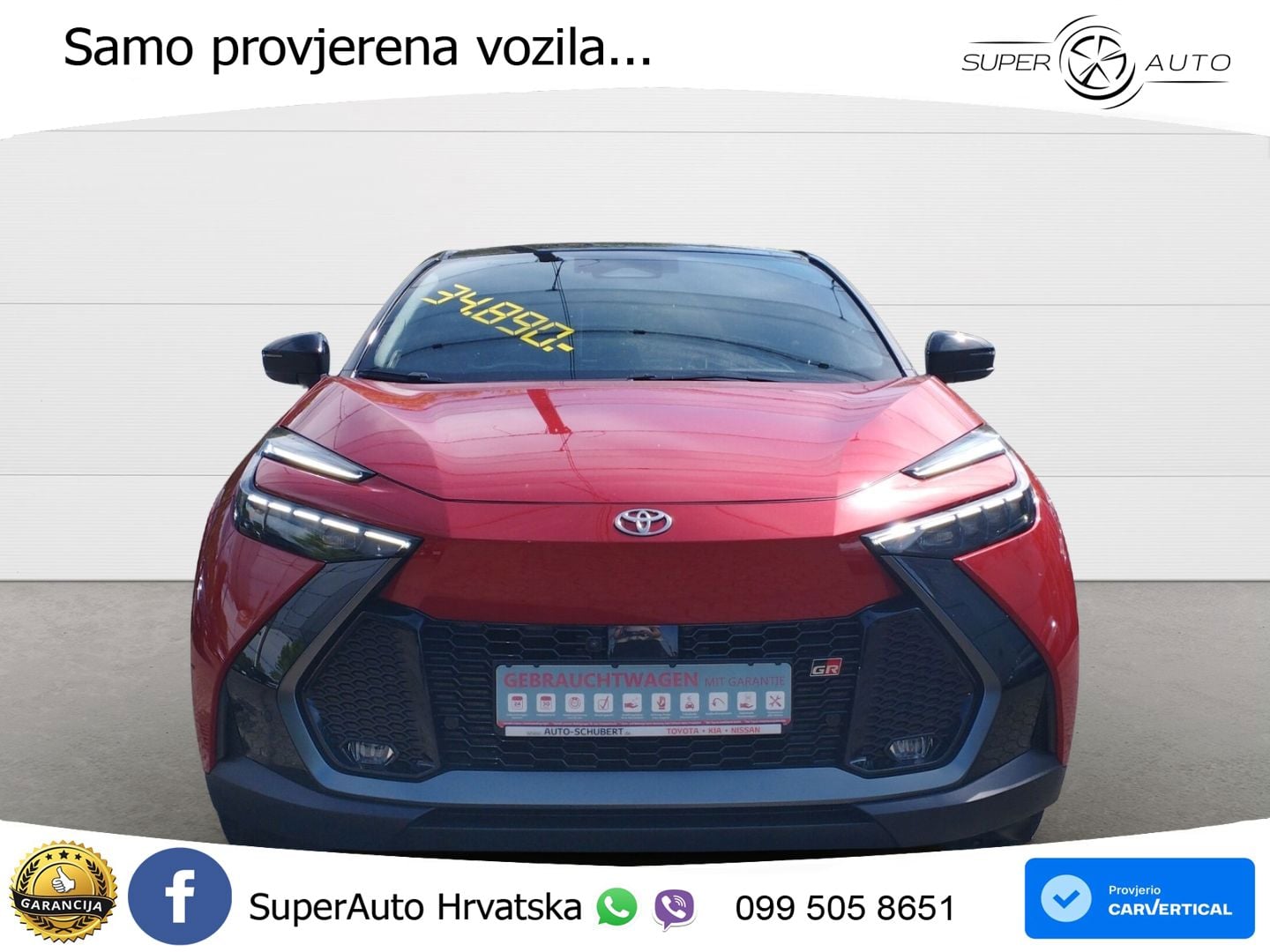 Toyota C-HR 2.0 (198 KS) Hybrid AWD e-CVT GR Sport LED+GR SJED+ACC