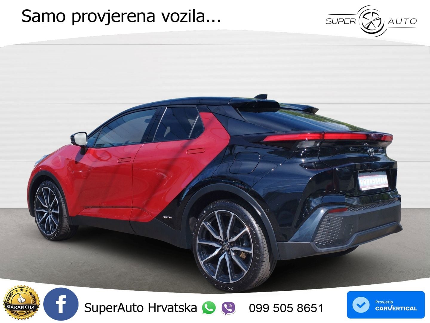 Toyota C-HR 2.0 (198 KS) Hybrid AWD e-CVT GR Sport LED+GR SJED+ACC