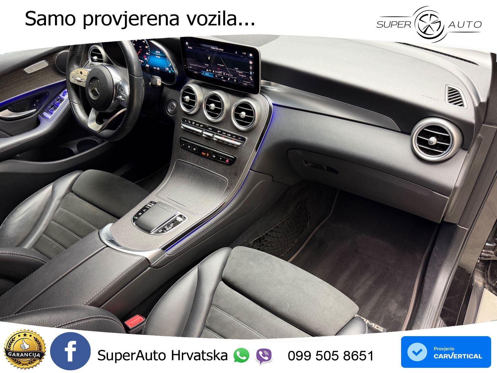 Mercedes GLC 300d (245 KS) 4MATIC G-TRONIC AMG LED+GR SJED+ACC