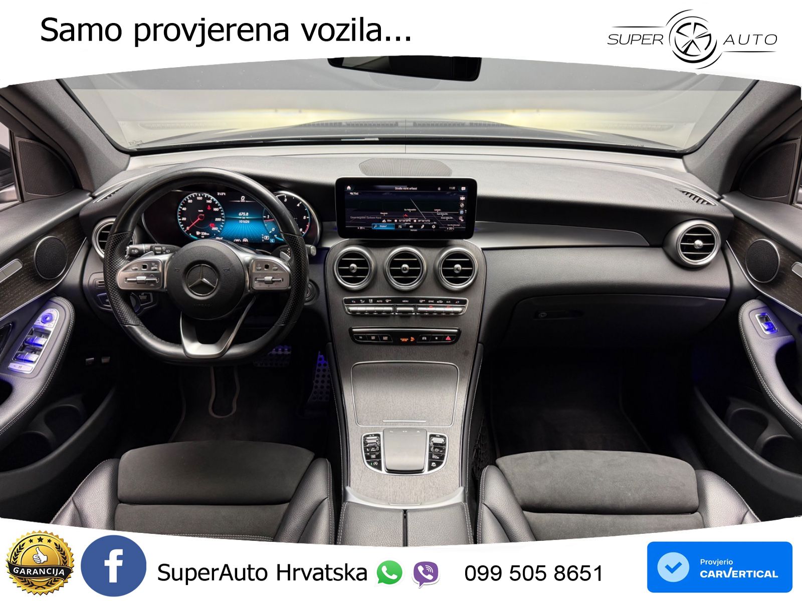 Mercedes GLC 300d (245 KS) 4MATIC G-TRONIC AMG LED+GR SJED+ACC