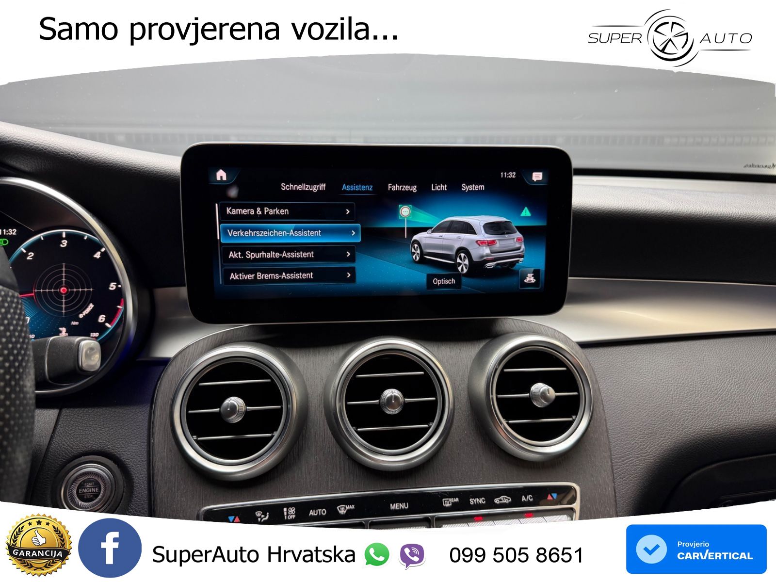 Mercedes GLC 300d (245 KS) 4MATIC G-TRONIC AMG LED+GR SJED+ACC