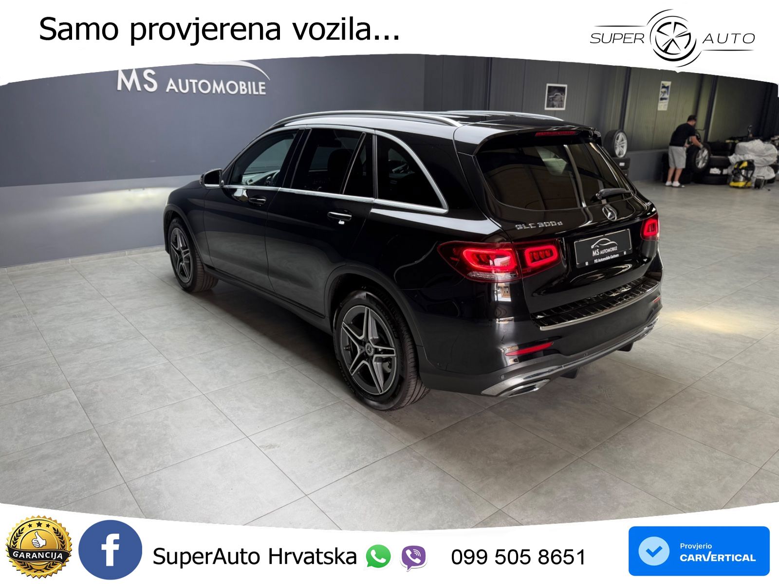 Mercedes GLC 300d (245 KS) 4MATIC G-TRONIC AMG LED+GR SJED+ACC