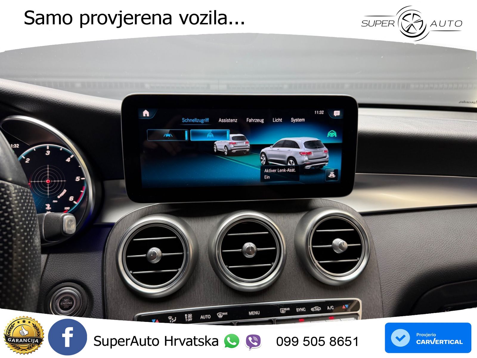 Mercedes GLC 300d (245 KS) 4MATIC G-TRONIC AMG LED+GR SJED+ACC