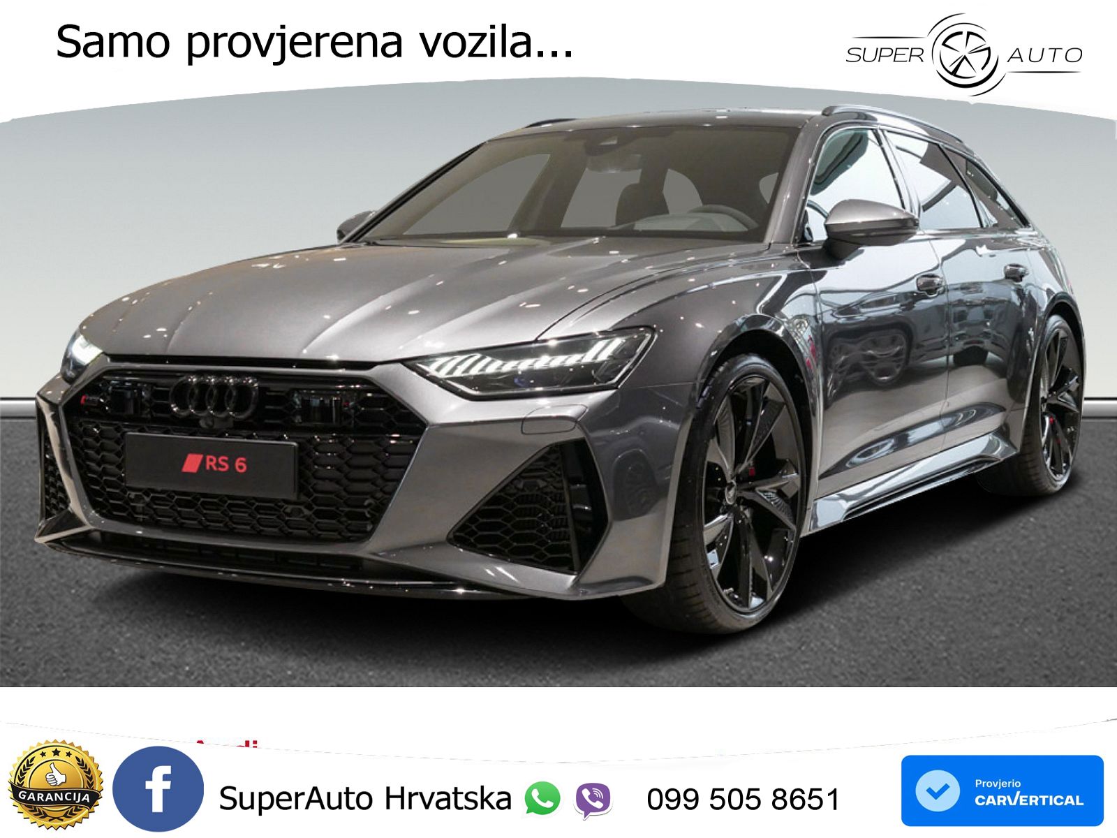 Audi RS6 Avant 4.0 TFSI V8 (600 KS) quattro Tiptronic Kuka