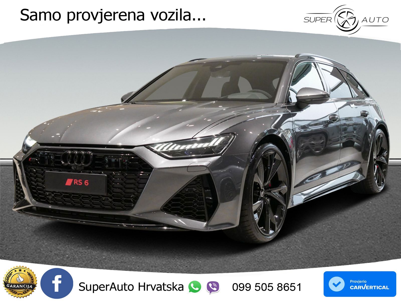 Audi RS6 Avant 4.0 TFSI V8 (600 KS) quattro Tiptronic Kuka
