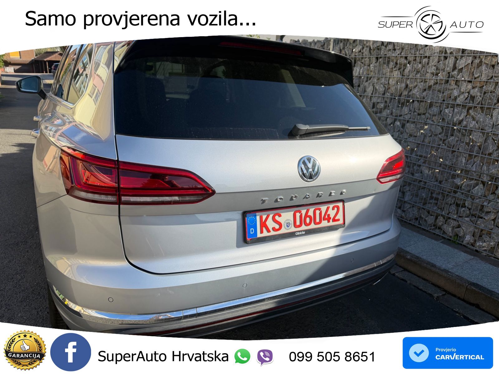 Volkswagen Touareg 3.0 V6 TDI (231 KS) 4MOTION Tiptronic ZRAČNI+ACC+4xGR SJED+KAM