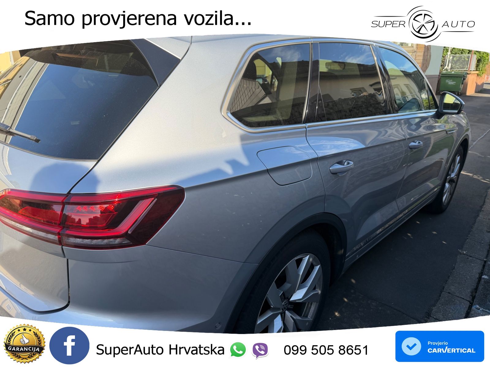 Volkswagen Touareg 3.0 V6 TDI (231 KS) 4MOTION Tiptronic ZRAČNI+ACC+4xGR SJED+KAM