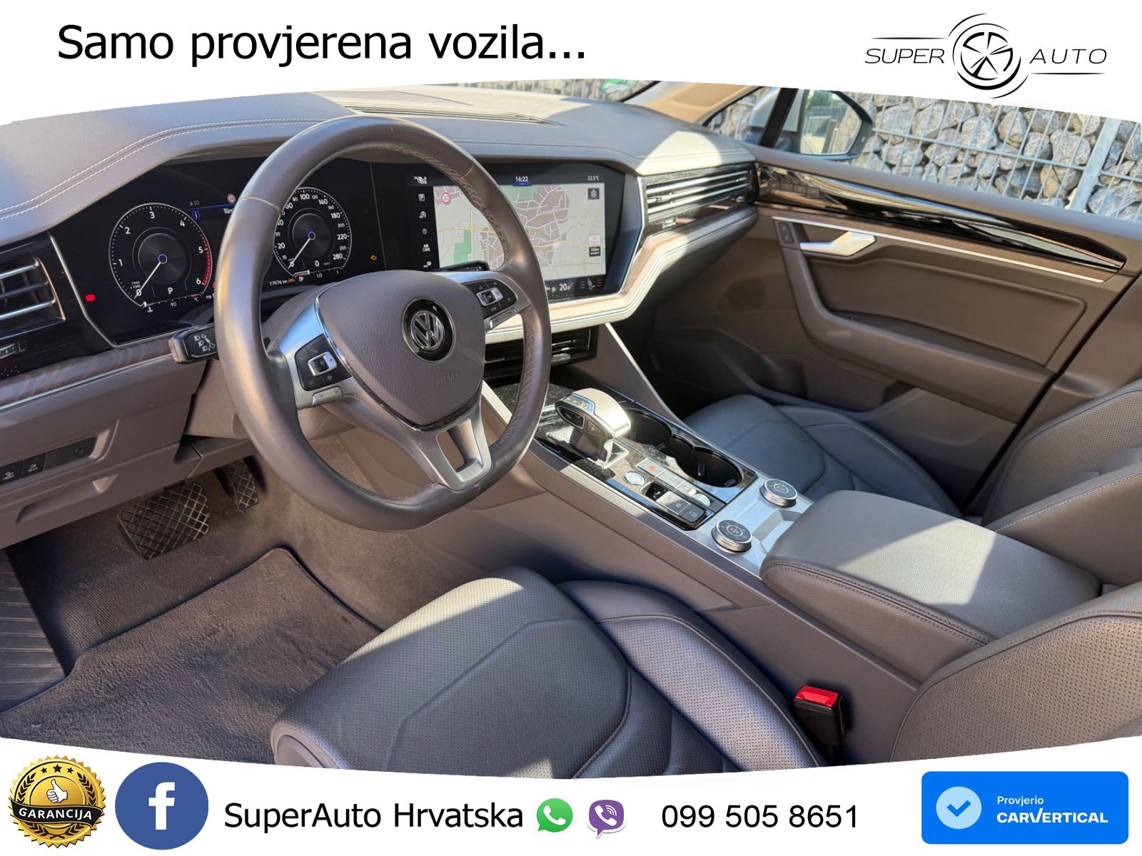 Volkswagen Touareg 3.0 V6 TDI (231 KS) 4MOTION Tiptronic ZRAČNI+ACC+4xGR SJED+KAM