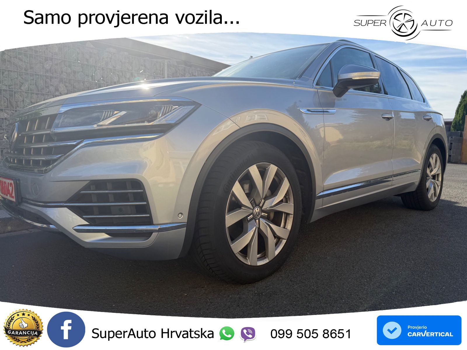Volkswagen Touareg 3.0 V6 TDI (231 KS) 4MOTION Tiptronic ZRAČNI+ACC+4xGR SJED+KAM
