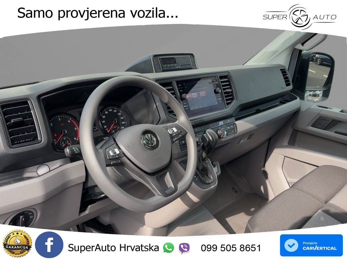 Volkswagen Crafter Kasten 35 LR+SHD AUT KLIMA LED STH AHZV 177 KS