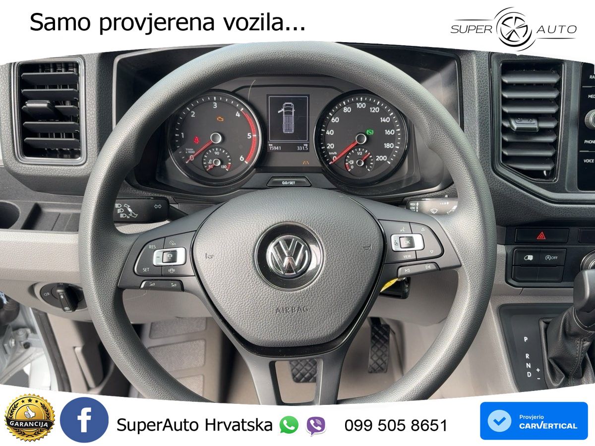 Volkswagen Crafter Kasten 35 LR+SHD AUT KLIMA LED STH AHZV 177 KS