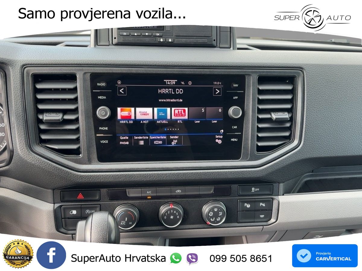 Volkswagen Crafter Kasten 35 LR+SHD AUT KLIMA LED STH AHZV 177 KS