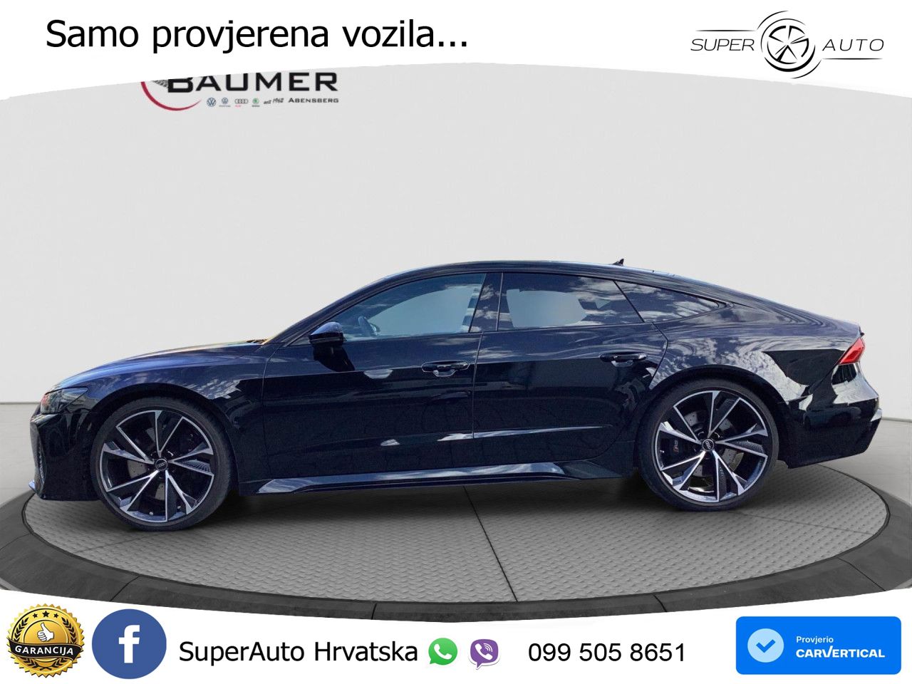 Audi RS7 4.0 TFSI V8 (600 KS) quattro tiptronic