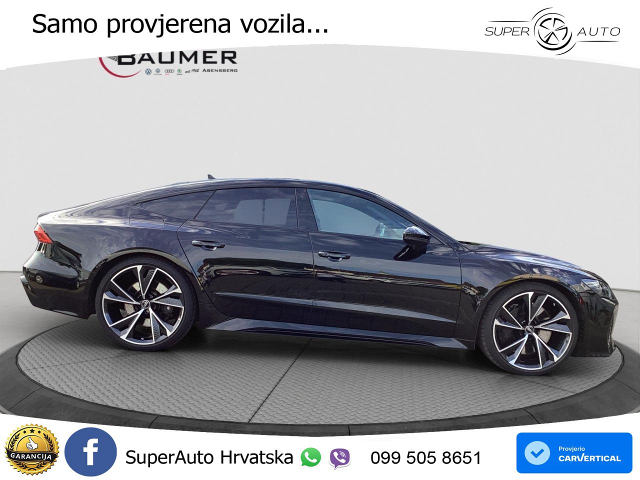 Audi RS7 4.0 TFSI V8 (600 KS) quattro tiptronic
