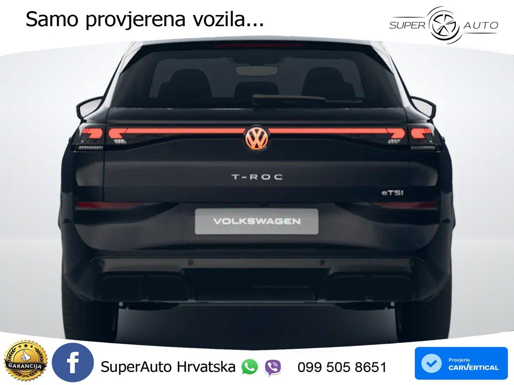 Volkswagen T-Roc II 1.5 eTSI (150 KS)  DSG LED+GR SJED+ACC