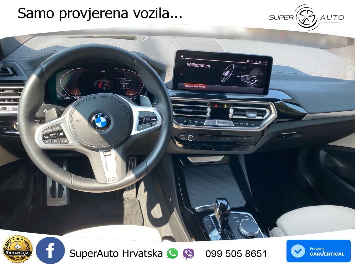BMW X3 30d xDrive Steptronic M Sport LED+GR SJED+ACC