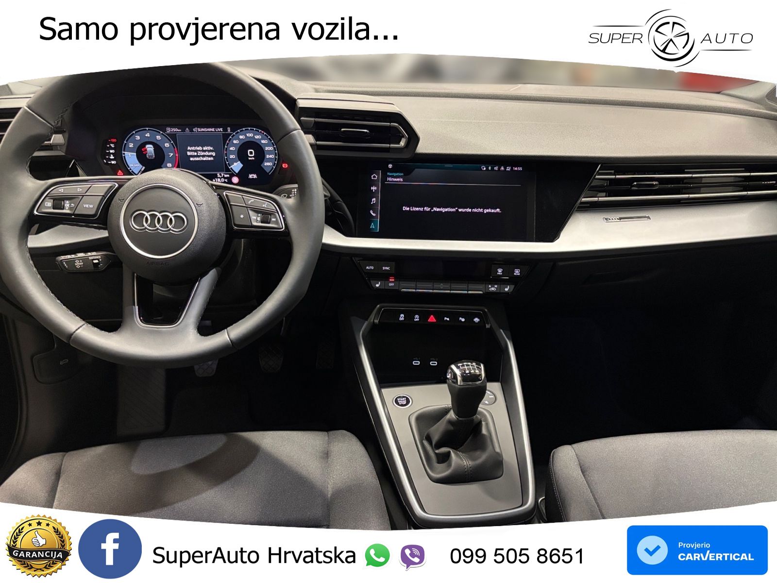 Audi A3 Sportback 30 TFSI (116 KS)