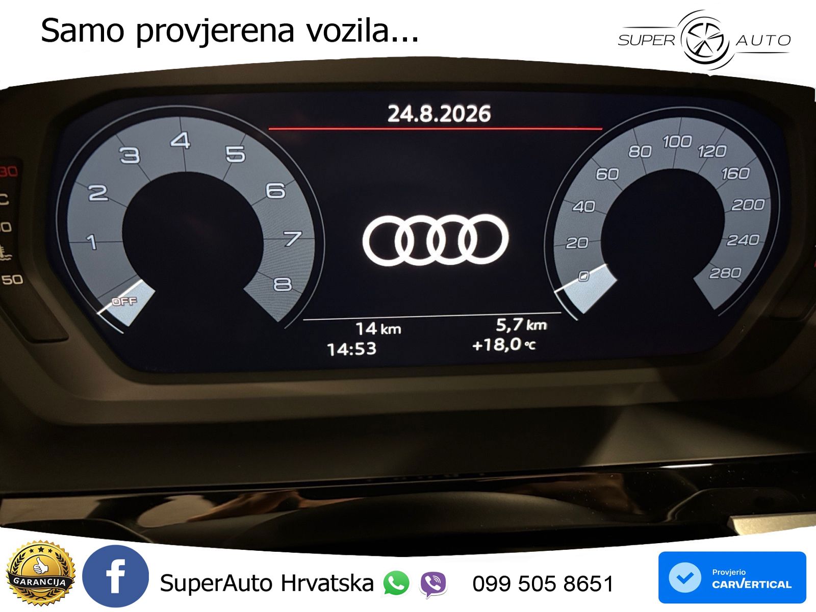 Audi A3 Sportback 30 TFSI (116 KS)