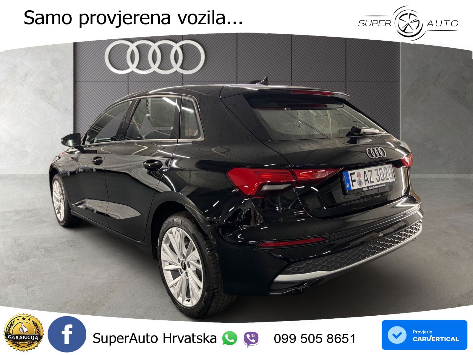 Audi A3 Sportback 30 TFSI (116 KS)