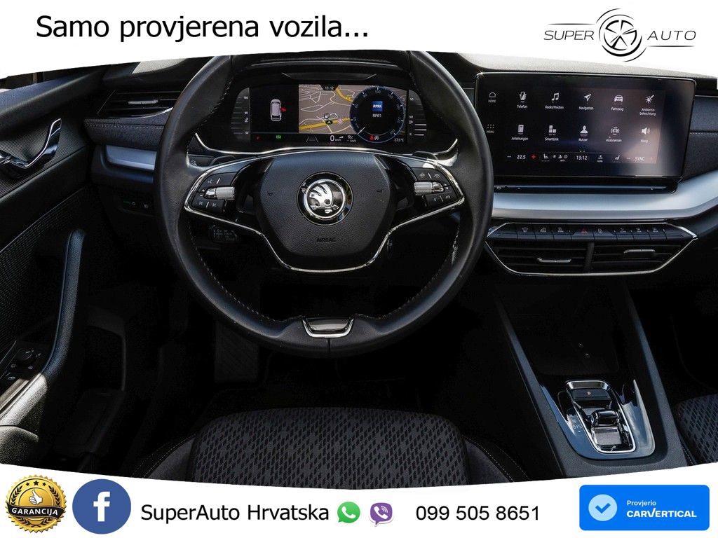 Škoda Octavia Combi 2.0 TDI (150 KS) DSG MATRIX+GR SJED+KAM