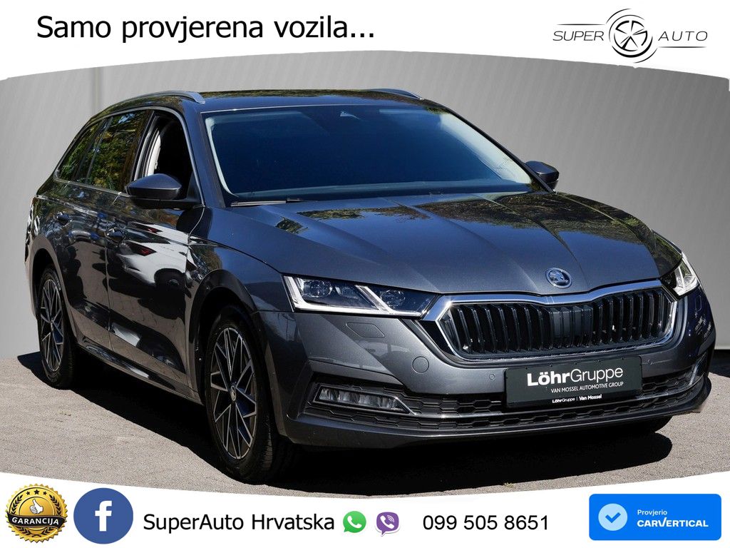Škoda Octavia Combi 2.0 TDI (150 KS) DSG MATRIX+GR SJED+KAM