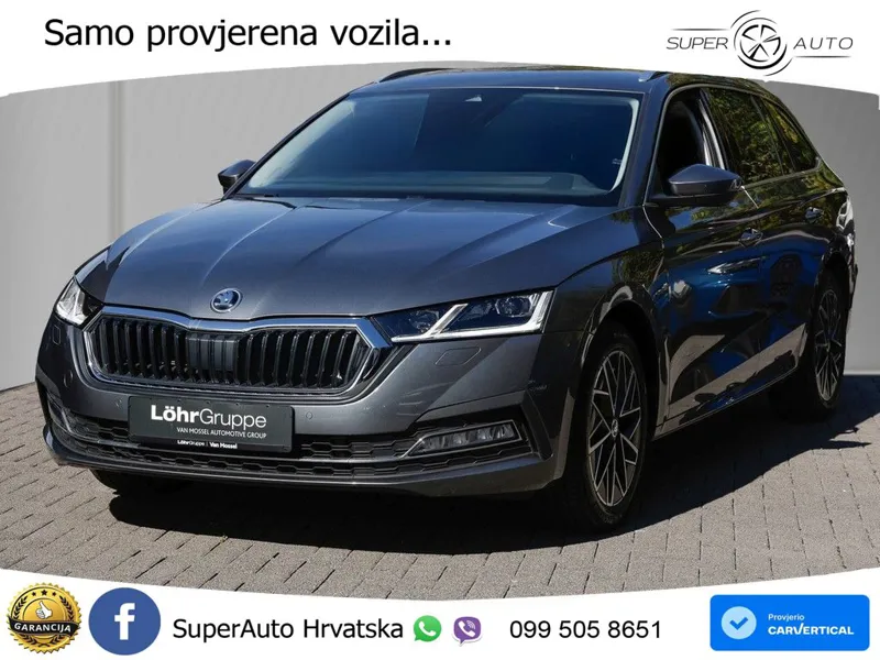 Škoda Octavia Combi 2.0 TDI (150 KS) DSG MATRIX+GR SJED+KAM